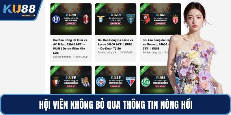 Hội viên không bỏ qua thông tin nóng hổi